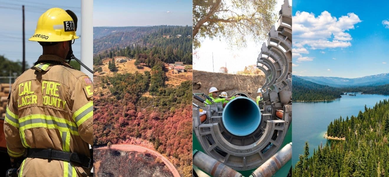 Mosaic of Fire and Water Resources publication images